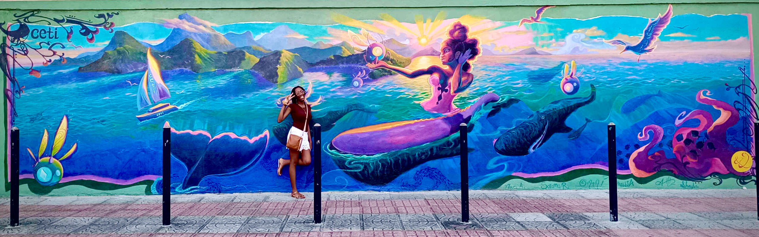 PROJECT CETI MURAL (A COLLABORATION WITH WAITUKUBULI ARTIST ASSOCIATION (WAA)) (2024)